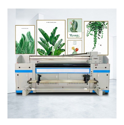 Impresora híbrida UV de 1.9m 6ft ZT1900 con cabezas de impresión multicolor