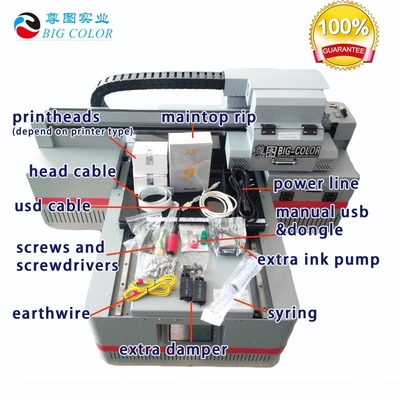 Impresora rotativa de doble cabeza TX800 UV para máquina de impresión de plástico de vidrio metálico
