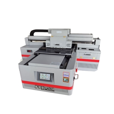 Impresora plana 4060 de doble cabeza DX8 de gran color para impresión de tinta curable UV de velocidad rápida