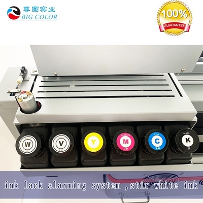 Impresora de alta productividad de 6 colores UV 4060 para A2 Impresión en botella de copa de madera de aluminio