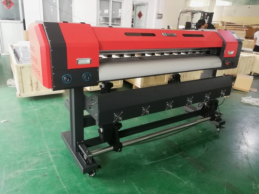 1Impresora de solvente ecológico de.6m La solución definitiva para la impresión de pancartas de PVC de vinilo flexible