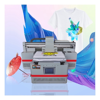 Máquina de impresión acrílica de vidrio de plástico metálico A3 UV con 4 colores CMYK Barniz blanco