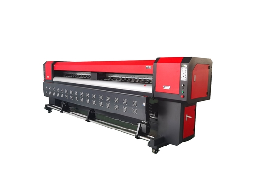 3200 Cabezas de impresión 3,2 m 10 pies Impresora de inyección de tinta de rollo a rollo para material de PVC WIN7 220V