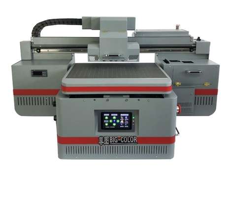 Página de color Multicolor 3040 Impresora UV de tela plana para impresión cerámica de vidrio acrílico