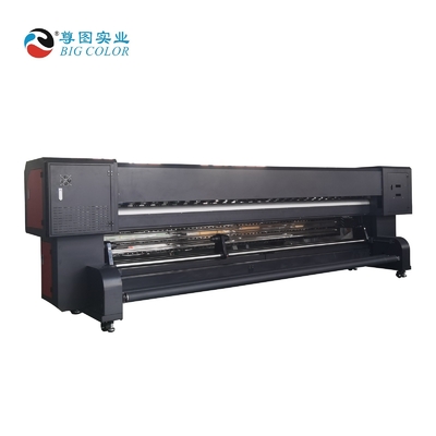 4.5m*8.5m*14.2m Gran Color ZT3200 Eco Solvent Ink 3.2m Impresora de papel de pared para materiales