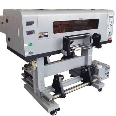 203.5*107.5*66.5cm EPS UV DTF Impresora con adhesivo UV Oro Plata 60cm máquina de rollo