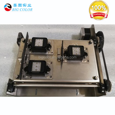 Sistema de tapa de 3 cabezas de acero inoxidable tipo metal para impresora de inyección de tinta TX800 XP600 4720
