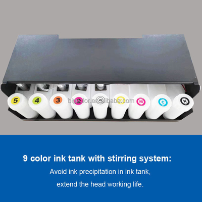 Impresora DTF de 60 cm de gran color con batidora de polvo y dos o tres cabezas de impresión i1600 o i3200