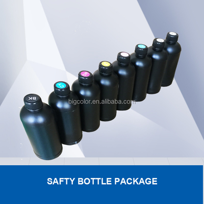 TX800/XP600 Tinta CMYK compatible para impresora de piso plano UV Desaparece incluida Impresión digital