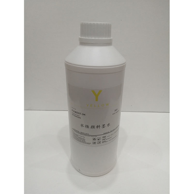 1L/botella DTG de impresión en gran color con tinta de pigmento textil con tinta blanca