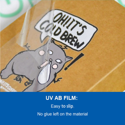 Película DTF UV para impresora UV 30*100cm AB Transferencia de película DTF PET A3 30 cm Resistente al agua