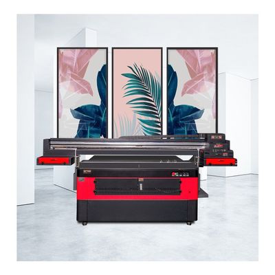 Artículos planos y rotativos 1610 Impresora industrial de inyección de tinta Impresión de placas de madera de acero inoxidable
