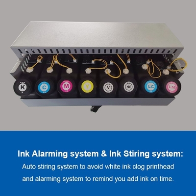 Impresora de cama plana 6090 LED UV C W Impresora de barniz para vitrales y botellas de cilindro de estuche de teléfono