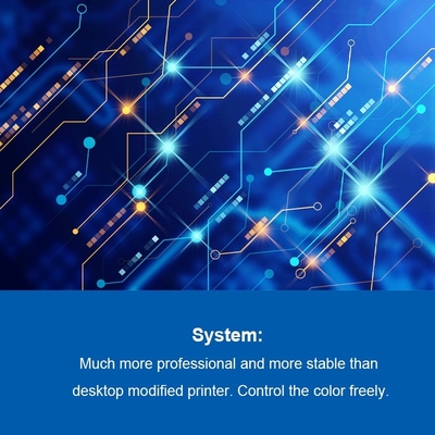 Impresora UV de color grande con cabezas de impresión Epson TX800/I1600/I3200